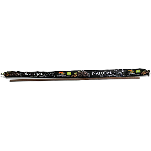 Organic Black Liquorice Ropes 56g - 56g