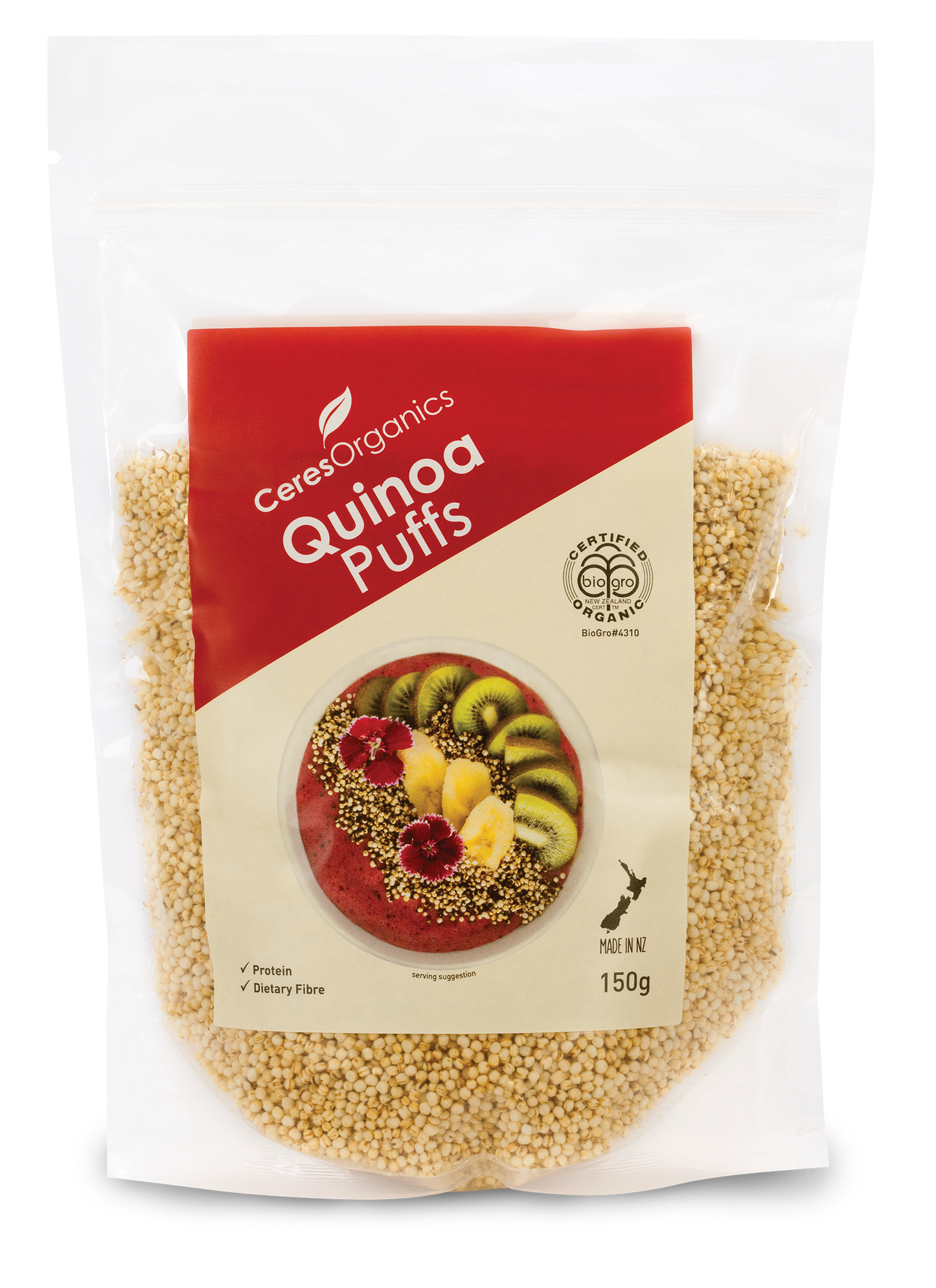 Organic Quinoa Puffs - 150g