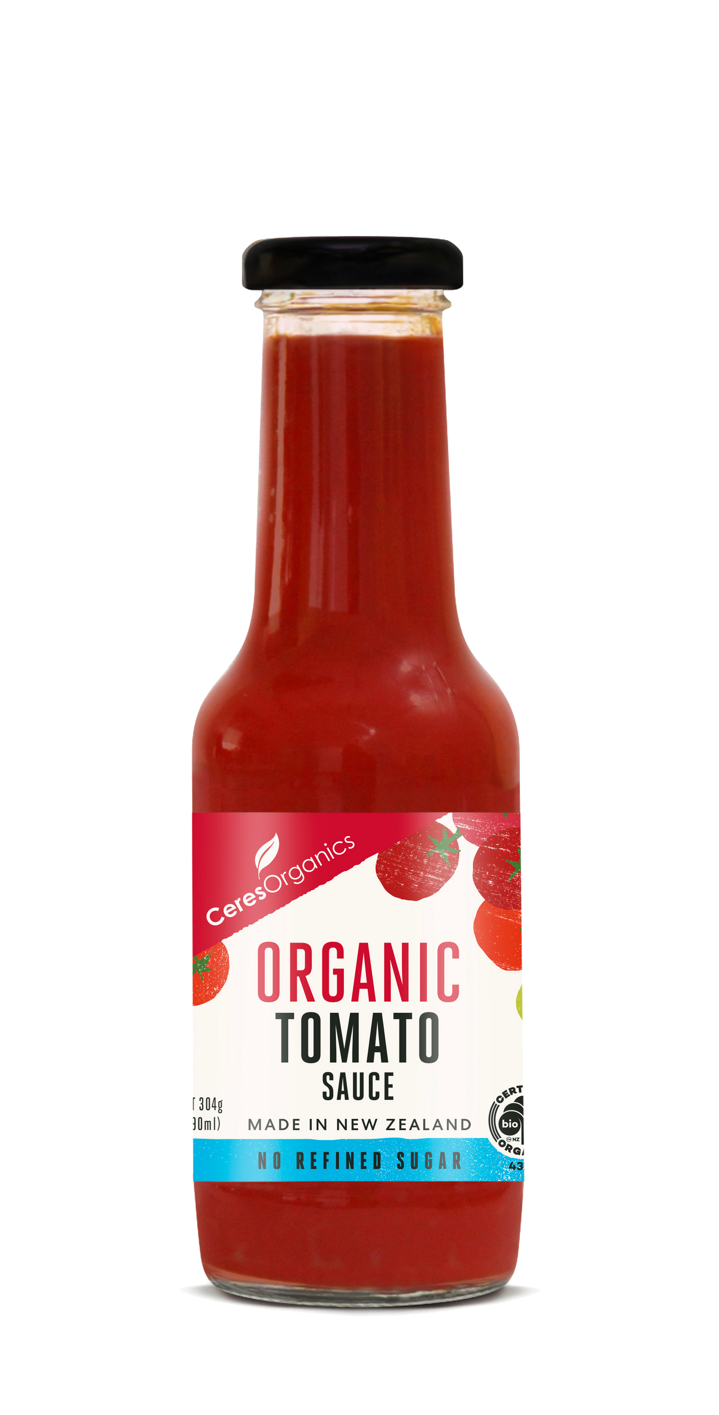 Organic Tomato Sauce - No Refined Sugar - 290 ml