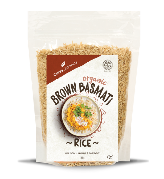 Organic Brown Basmati Rice - 500g