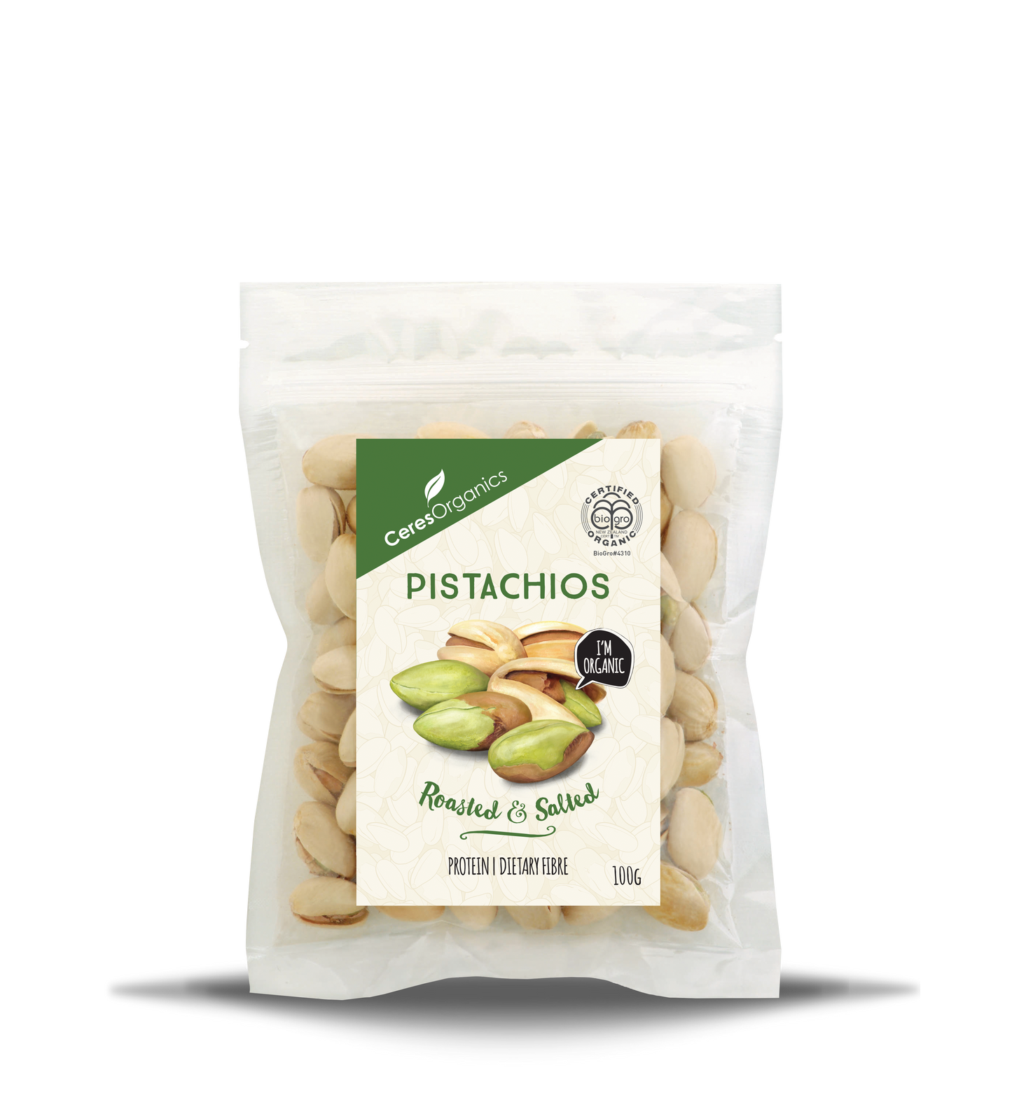 Organic Pistachios - 100g