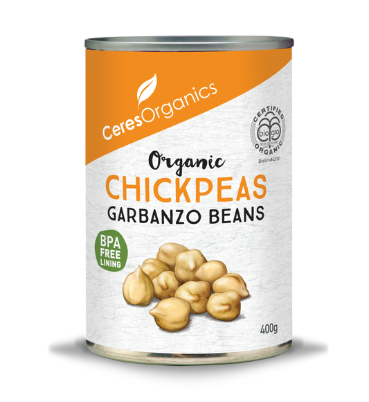 Organic Chickpeas / Garbanzo Beans - 400g