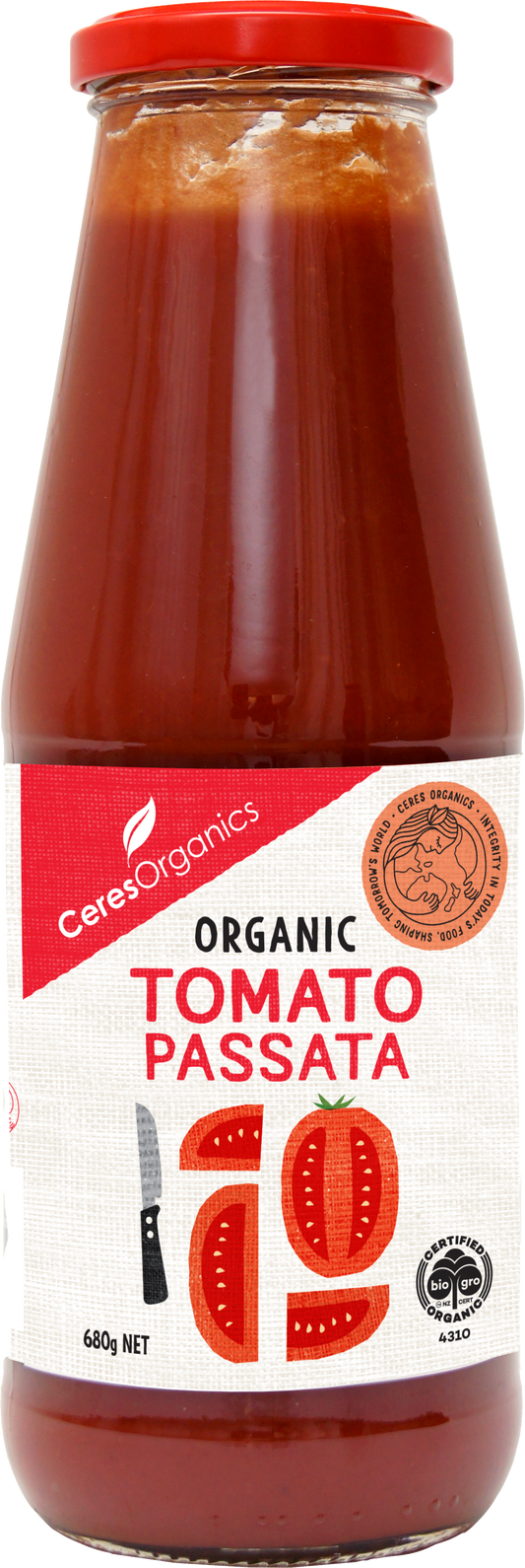 Organic Tomato Passata - 680g