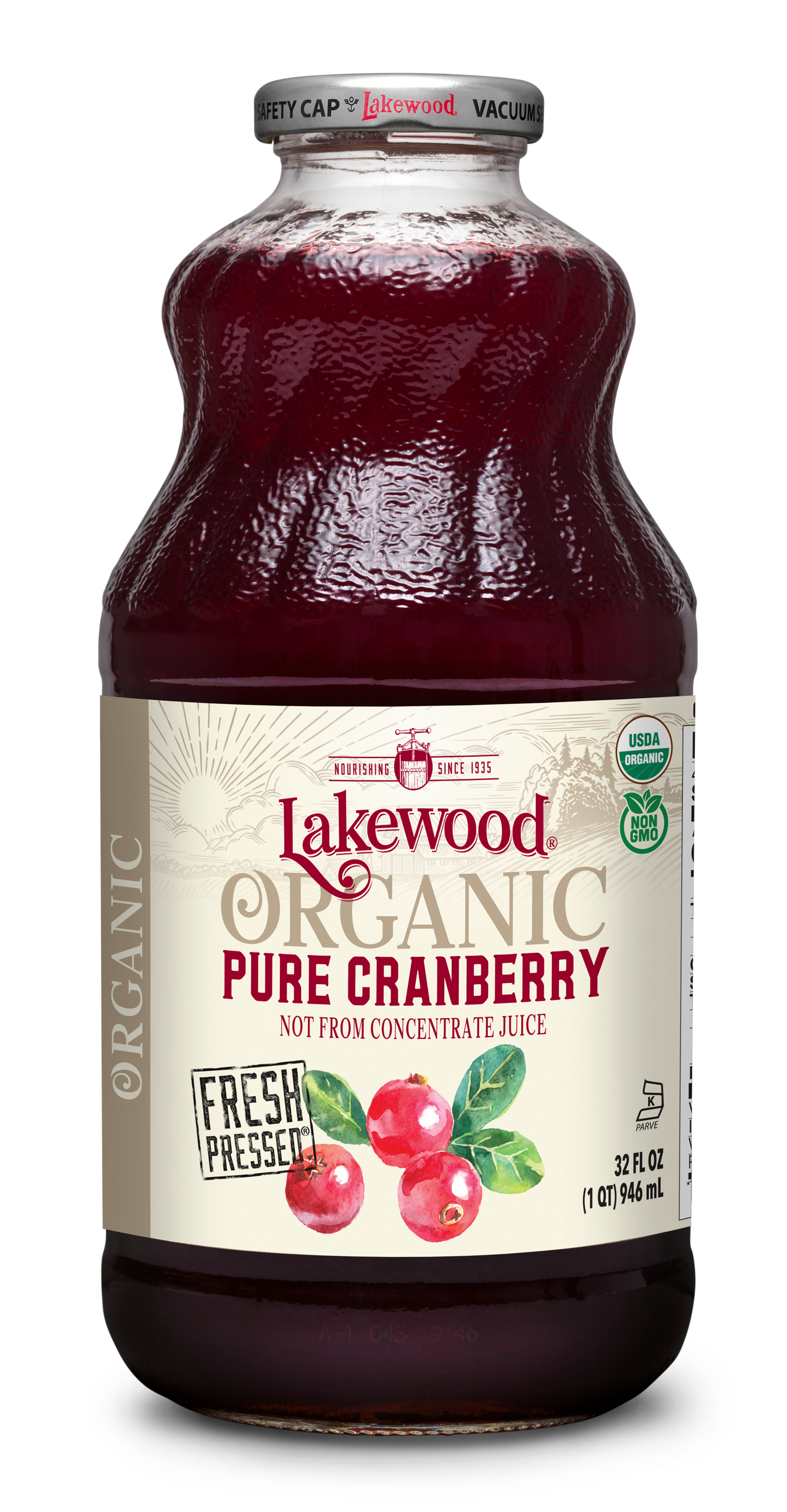Organic Cranberry Juice - 946ml
