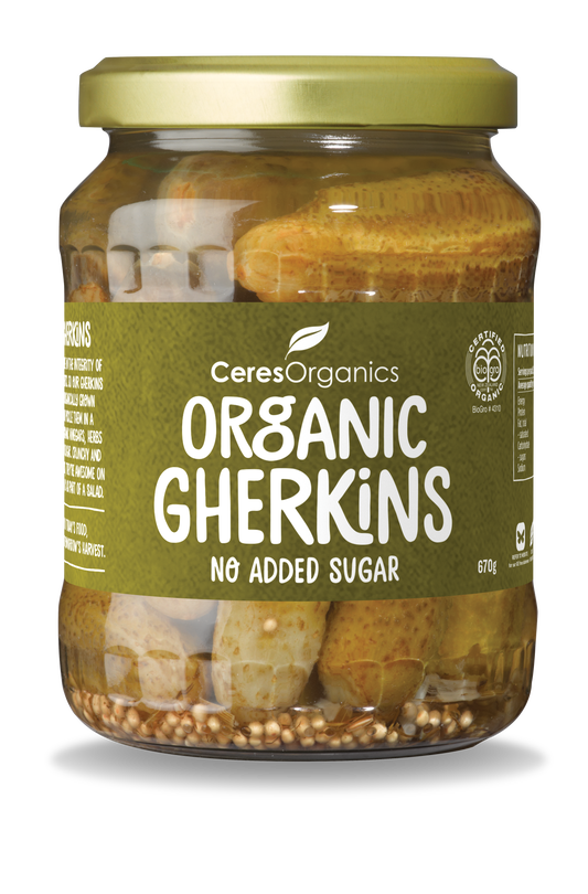 Organic Gherkins - 670 g