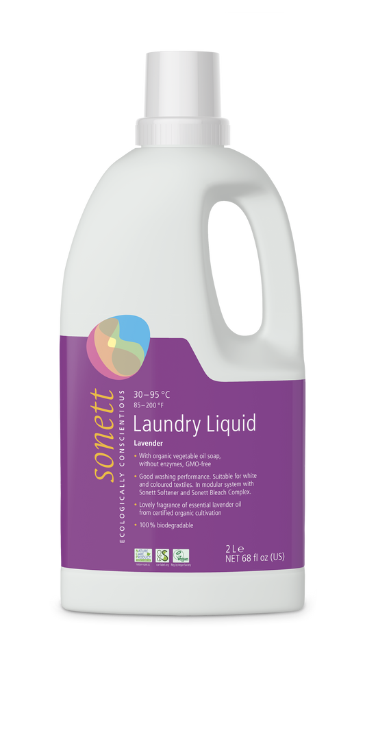 Sonett Laundry Liquid, Lavender - 2 lt