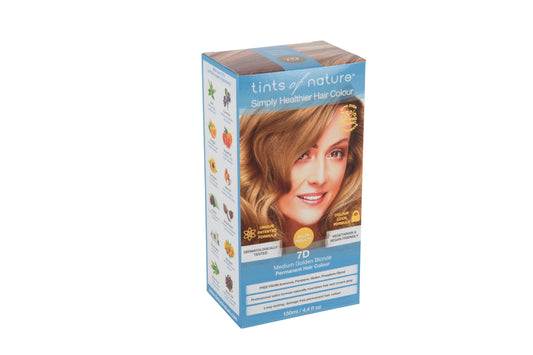 Tints of Nature 7D Medium Golden Blonde - 120ml