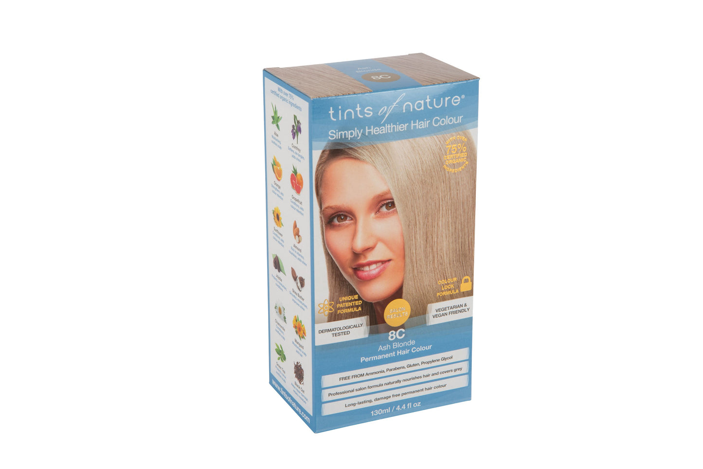 Tints of Nature 8C Ash Blonde - 120ml